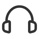 иконка headset, наушники