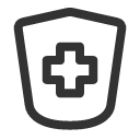 иконки health shield, health, shield, щит