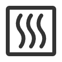 иконки heating square, heating, отопление, square