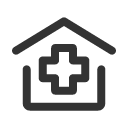 иконка home hospital, home, дом, hospital, госпиталь