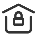 иконка home secure, home, дом, secure