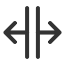 иконки horizontal split, horizontal, документ, split, стрелка