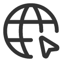 иконка internet, интернет