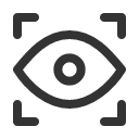 иконка iris scan, iris, scan