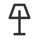 иконка lamp, лампа
