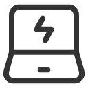 иконка laptop charging, laptop, ноутбук, charging