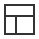 иконка layout left, layout, макет, left, стрелка