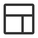 иконка layout right, layout, макет, right, стрелка