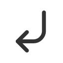 иконки long arrow down left, long, arrow, стрелка, down, left
