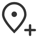 иконка map pin plus, map, карта, pin, кнопка, plus, плюс