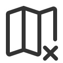 иконка map xmark, map, карта, xmark