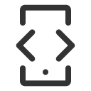 иконка mobile dev mode, mobile, телефон, dev, mode