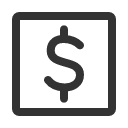 иконки money square, money, деньги, square