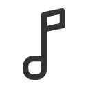 иконка music note, music, музыка, note