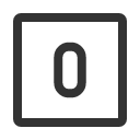 иконки o square, square