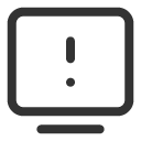 иконка pc warning, pc, warning, предупреждение