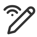 иконка pen connect wifi, pen, ручка, connect, соединяться, wifi