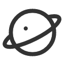 иконка planet sat, planet, планета, sat