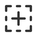 иконка plus square dashed, plus, плюс, square, dashed