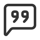 иконка quote message, quote, цитата, message, сообщение