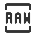 иконки raw format, raw, format