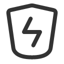 иконки shield broken, shield, щит, broken, предупреждение