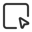 иконки square cursor, square, cursor