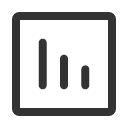 иконка stats down square, stats, статистика, down, стрелка, square