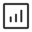иконка stats up square, stats, статистика, up, стрелка вверх, square