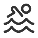 иконки swimming, плавание