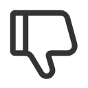 иконки thumbs down, thumbs, down, стрелка