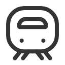 иконка train, поезд