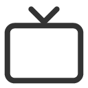 иконка tv, телевизор