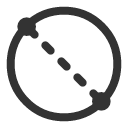 иконки two points circle, two, points, circle