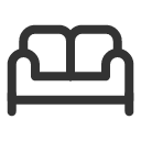 иконки two seater sofa, two, seater, sofa