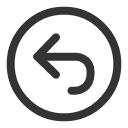 иконки undo circle, undo, отменить, circle