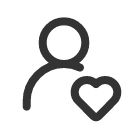 иконки user love, user, пользователь, love, любовь