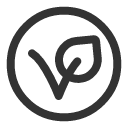иконки vegan circle, vegan, circle