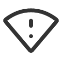 иконка wifi warning, wifi, warning, предупреждение