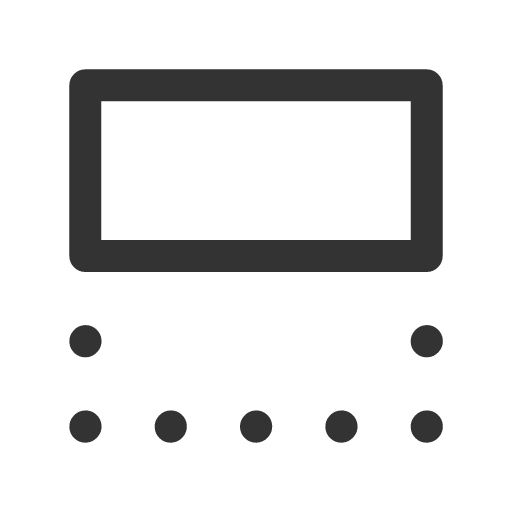иконка align top box, align, top, box, коробка,