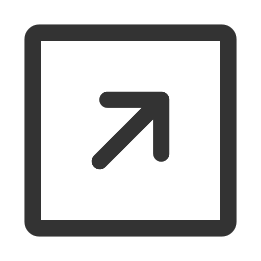 иконка arrow up right square, arrow, стрелка, up, стрелка вверх, right, square,