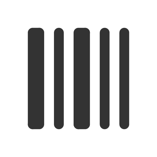 иконка barcode, штрих код,