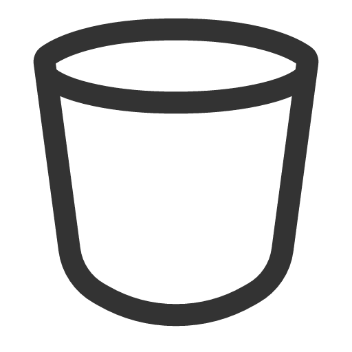 иконка bin, корзина,