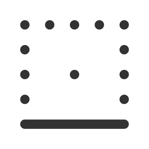 иконка border bottom, border, границы, bottom, стрелка,