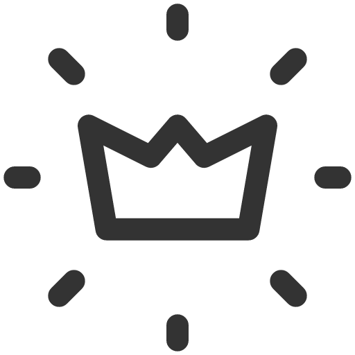 иконка bright crown, bright, crown, корона,