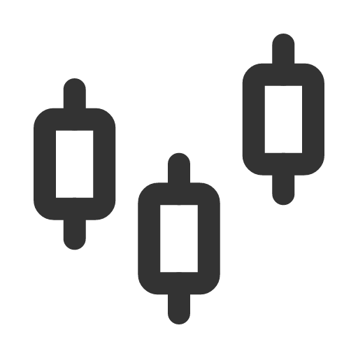 иконка candlestick chart, candlestick, chart, график,