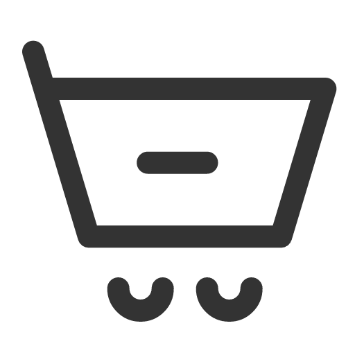 иконка cart minus, cart, корзина, minus, минус,