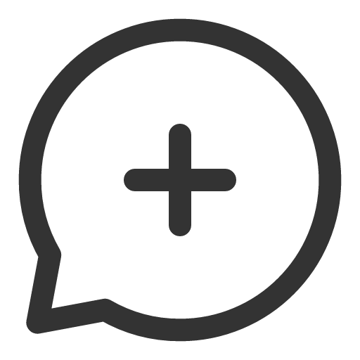 иконка chat plus in, chat, чат, plus, плюс, in, увеличить,