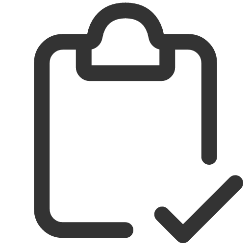 иконка clipboard check, clipboard, буфер обмена, check, галочка,