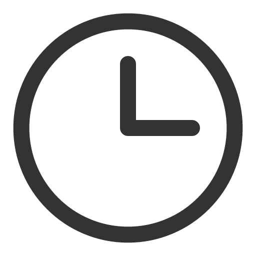 иконка clock, часы,
